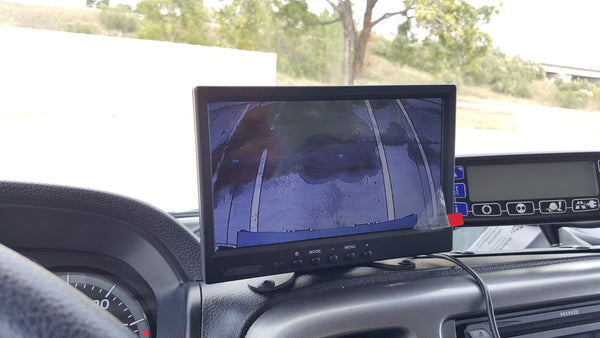 Wired Heavy Duty Backup Camera System with 7" LCD! Optional 2nd Cam Available! FREE Shipping