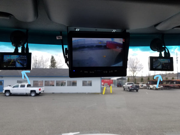 Dash Camera - Prime 4 - Includes 4 Cams (2 outdoor cam)! Best Day/Night Video! FREE Shipping!