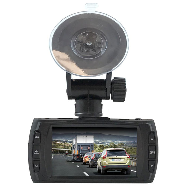 2 Camera 1080P Trucker Dash Cam - Record 2 Viewpoints at Once! Add GPS to Track Speed/Location!