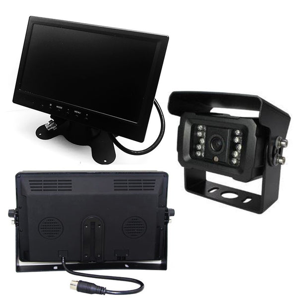 Wired Heavy Duty Backup Camera System with 7" LCD! Optional 2nd Cam Available! FREE Shipping