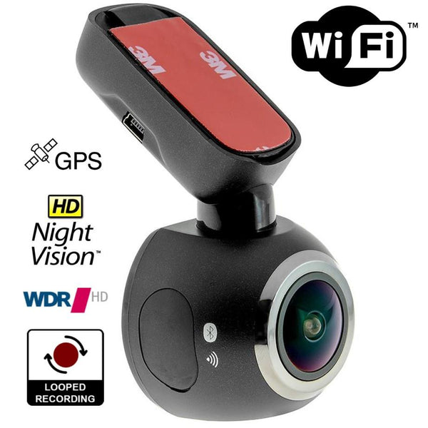 ORB WiFi HD Mini Dash Cam - Transfer & Save Video to Phone in Seconds! FREE iOS/Android App
