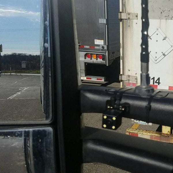 2 Camera 1080P Trucker Dash Cam - Record 2 Viewpoints at Once! Add GPS to Track Speed/Location!